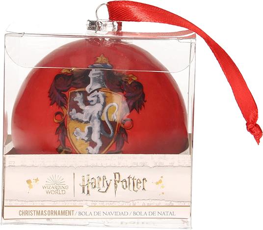 Harry Potter pallina di natale Grifondoro Decorazioni Natalizie Sd Toys - 5