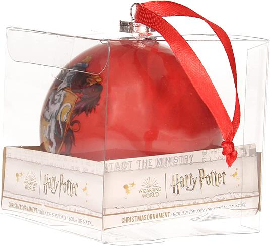 Harry Potter pallina di natale Grifondoro Decorazioni Natalizie Sd Toys - 6