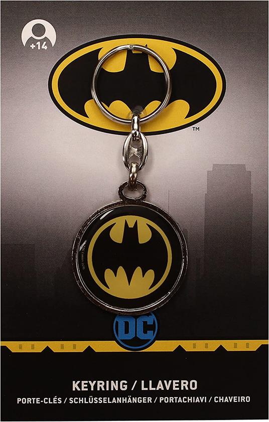 Dc Comics Metal Portachiavi Batman Logo 7 Cm Sd Toys - 6