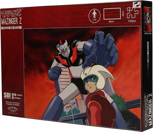 Mazinger Z Koji 1000 Pezzi Puzzle Puzzle Sd Toys