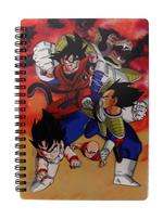 Dragon Ball Z Agenda Con 3d-effect Goku Vs Vegeta Sd Toys