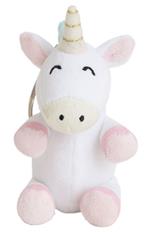 Portachiavi peluche Mr Wonderful. Unicorno