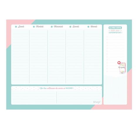 Planner settimanale per rendere ogni giornata eccezionale Mr Wonderful - 2