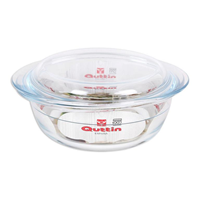  Casseruola di acciaio con coperchio in vetro 30 cm 8 litros Quttin Caesar  