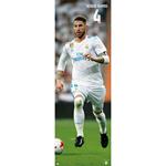 Real Madrid 2017/2018 Sergio Ramos N.4 Stampa 53x158cm