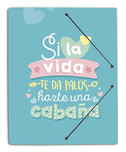 Carouge Sweet Cartella Con Elastici A4 Polipropilene