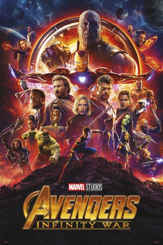 Marvel: Grupo Erik - Avengers - Infinity War - One Sheet (Poster 61x91,50 Cm)