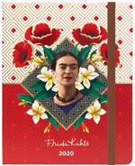 Diario Frida Kahlo 2019-2020, 17 mesi, settimanale Premium