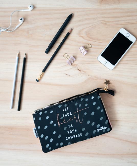 Astuccio Glitter Triple - 7