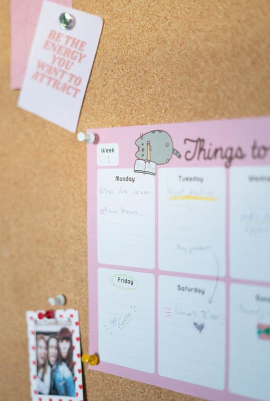 Block Planner settimanale A4 Pusheen Foodie - 21x29,8 cm - 8
