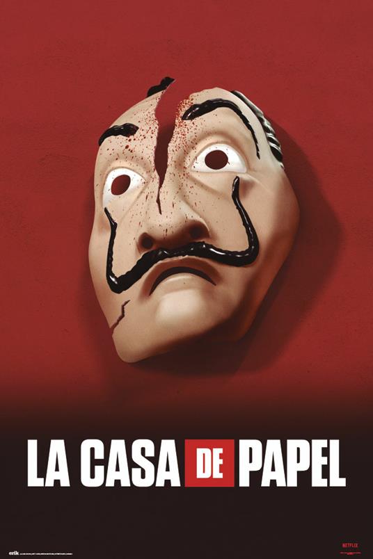 Maxi Poster 61x91,50 Cm Casa De Papel