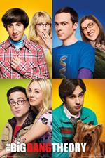 Maxi Poster 61x91,50 Cm The Big Bang Theory Mosaico