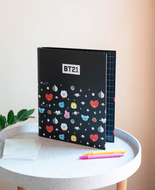 Raccoglitore 2 Anelli Forato Premium Bt21 - 4