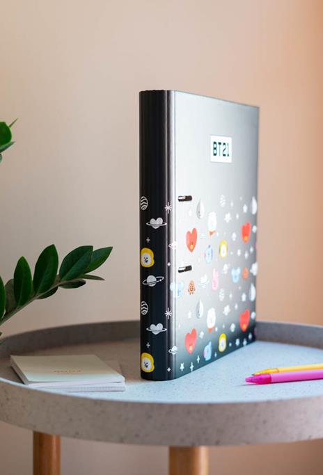 Raccoglitore 2 Anelli Forato Premium Bt21 - 6