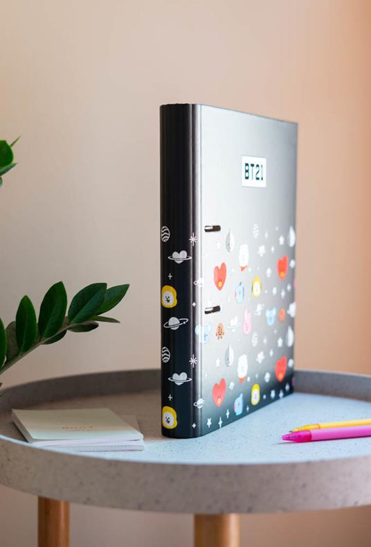 Raccoglitore 2 Anelli Forato Premium Bt21 - 6