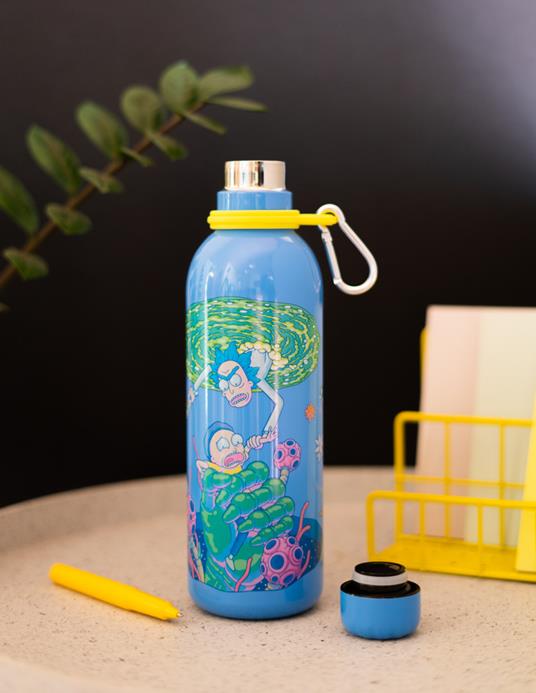 Bottiglia in metallo Hot&Cold 500ml Rick & Morty - 5
