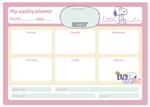 Block Planner settimanale A4 Snoopy - 21x29,8 cm