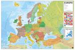 Grupo Erik Mappa dell'Europa ES, Politico-Fisica, Multicolore, 61 x 91,5 cm