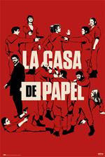 Casa De Papel (La): Grupo Erik - All Characters (Poster 91,5x61 Cm)