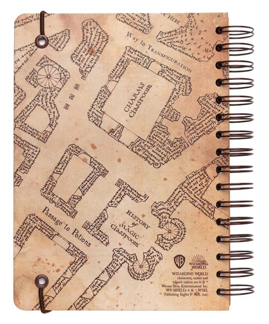 Quaderno Harry Potter The Marauders Map, A5 - 3