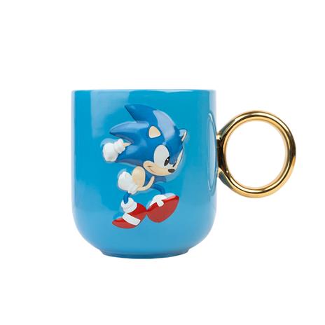 Tazza 3D Sonic The Hedgehog con Anello - 3