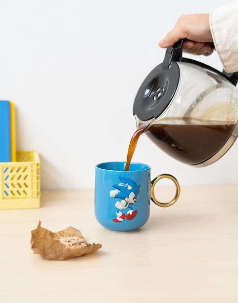 Tazza 3D Sonic The Hedgehog con Anello - 6