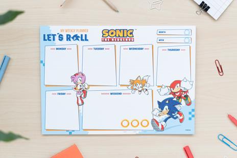 Bloc Planner Blocco Settimanale A4 Sonic - 2