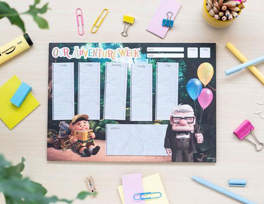 Bloc Plannner Settimanale A4 Pixar Up - 2
