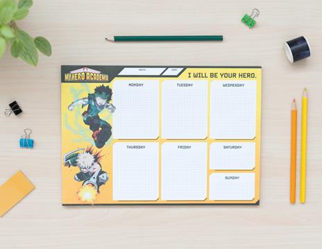 Planner Settimanale A4 My Hero Academia - 3