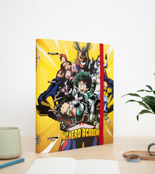 Raccoglitore 4 Anillas My Hero Academia - 4