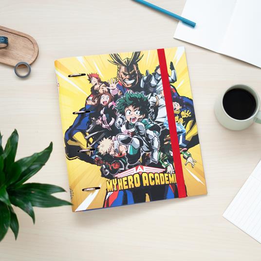 Raccoglitore 4 Anillas My Hero Academia - 7