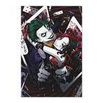 Dc Comics: Grupo Erik - Harley Quinn Y Joker Anime (Poster 61x91,50 Cm)