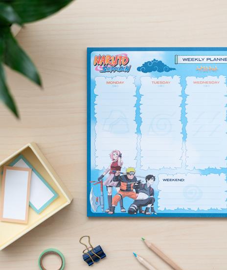 Planner Settimanale A4 Naruto - 3