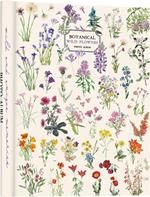 Album Foto 24X32Cm 30 Pagine Autoadesive Botanical Wild Flowers Kokonote