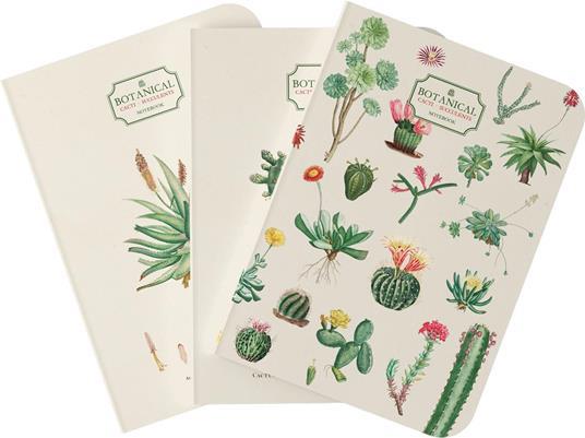 Pack 3 Quaderni A5 Botanical Cacti Kokonote