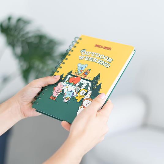 Agenda Scolastica 2023/2024 Vista Settimanale A5 12 Mesi Bt21 - 4