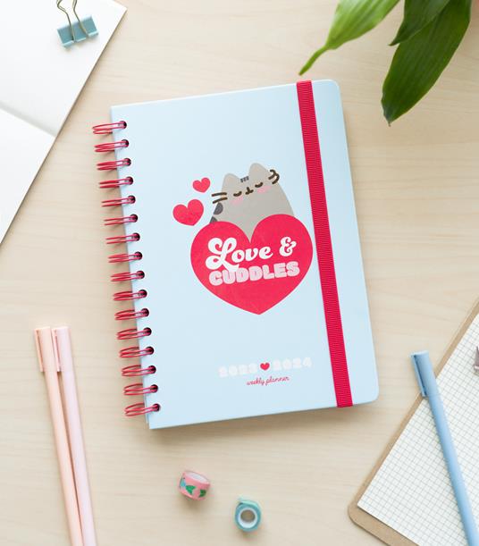 Agenda Scolastica 2023/2024 Vista Settimanale A5 12 Mesi Pusheen Purrfect Love Collection - 9