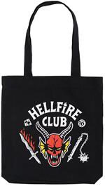 Borsa Di Tela Tote Bag Stranger Things Hellfire Club