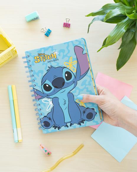 Agenda Scolastica 2023/2024 Vista Settimanale A5 12 Meses Disney Stitch - 5