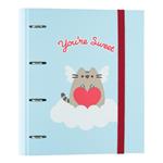 Raccoglitore A 4 Anelli Pusheen Purrfect Love Collection