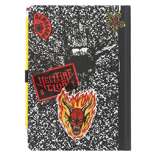 Quaderno Premium A5 Stranger Things Composition Book Con Matita - 2