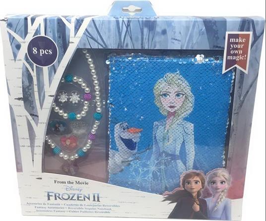 Disney: Frozen II - Fantasy Accessories & Sequins Notebook