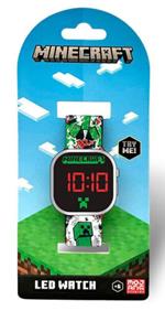 Orologio da Polso Digitale Minecraft Creeper Verde