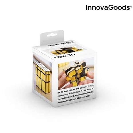 Ubik 3D InnovaGoods Cubo Magico Puzzle Colore/Modello Assortito - 3