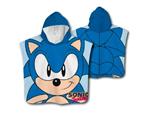 Sonic The Hedgehog Microfibre Poncho Asciugamano Sega