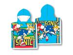 Sonic The Hedgehog Microfibre Poncho Asciugamano Sega