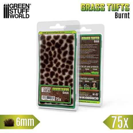 Greenstuff World - Ciuffi d''Erba - Tuft 6 mm - Marrone bruciato - 2