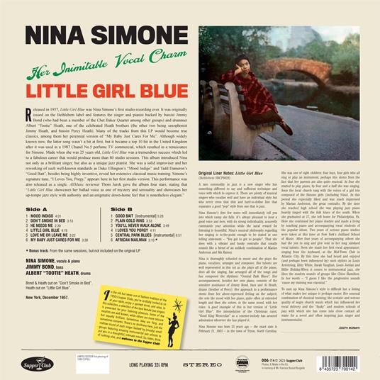 Little Girl Blue - Vinile LP di Nina Simone - 2