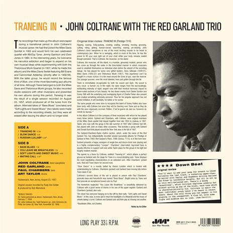 Traneing In With The Red Garlan Trio - Vinile LP di John Coltrane - 2