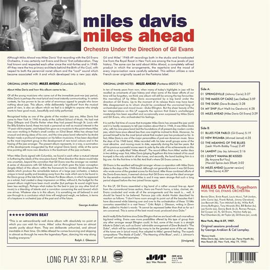 Miles Ahead - Vinile LP di Miles Davis - 2